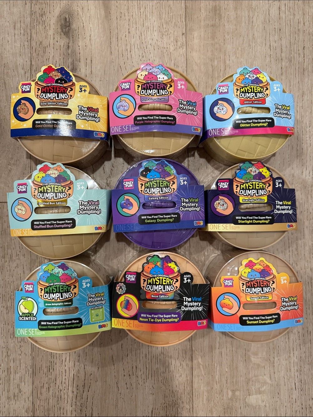 RMS Mystery Dumplings Lot Of 9